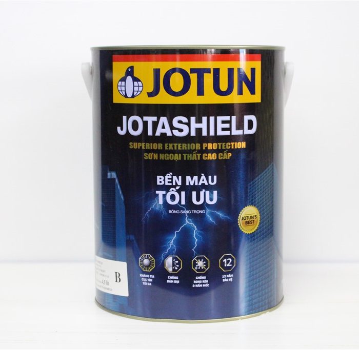 Sơn Ngoại Thất Jotun Jotashield Bền Màu Tối Ưu 1L/Lon