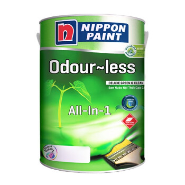 Sơn Nippon Odour-less All-in-1 Trắng