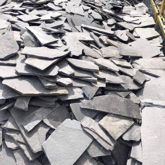 Đá lát sân rối đen nhiều kích thước RD-0001B bền đẹp, giá rẻ