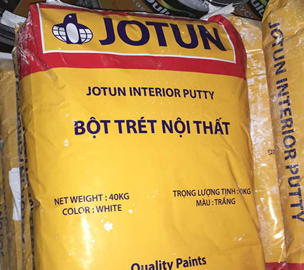 bột trét tường Jotun tại Bến Cát Bình Dương