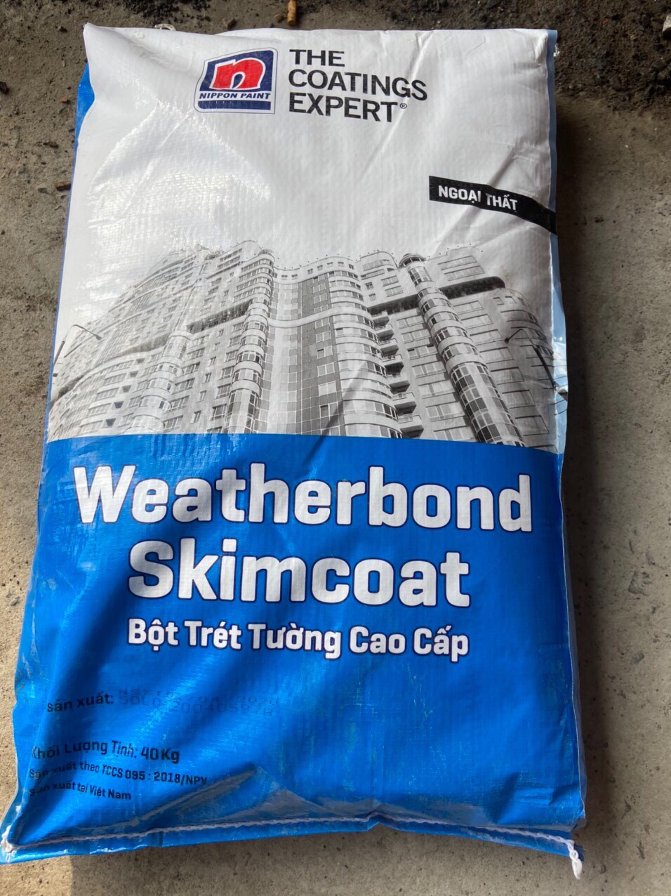 bột trét tường Nippon chính hãng